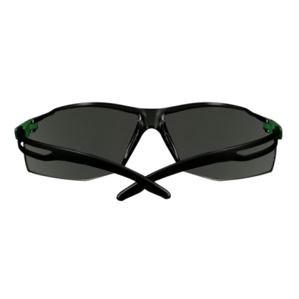 Occhiali 3M, SF530ASP-GRN-EU, Lente grigia, montatura verde/nera, non indossati
