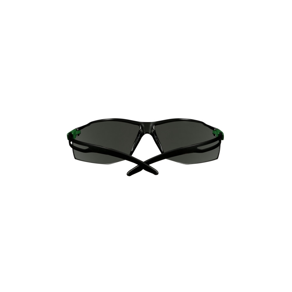 Occhiali 3M, SF530ASP-GRN-EU, Lente grigia, montatura verde/nera, non indossati