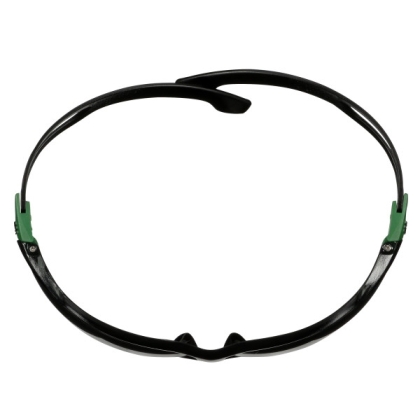 Occhiali 3M, SF530ASP-GRN-EU, Lente grigia, montatura verde/nera, non indossati