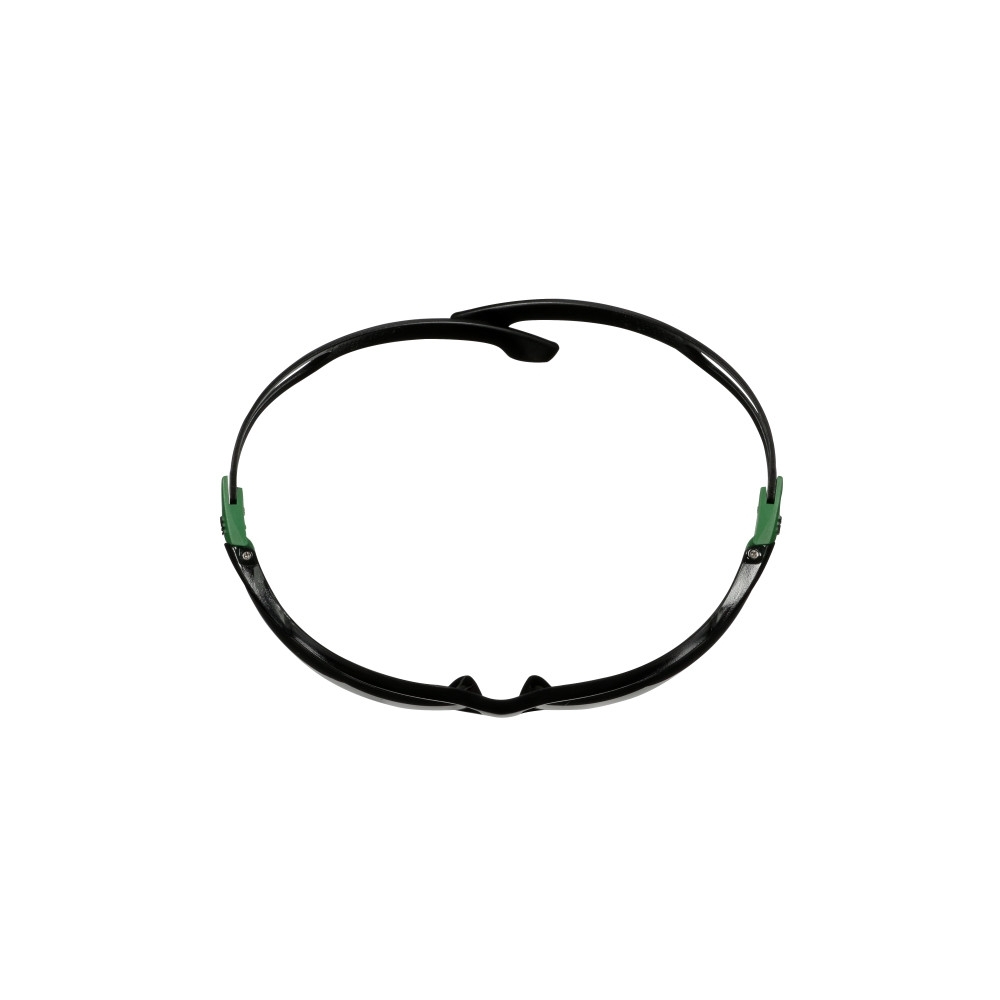 Occhiali 3M, SF530ASP-GRN-EU, Lente grigia, montatura verde/nera, non indossati