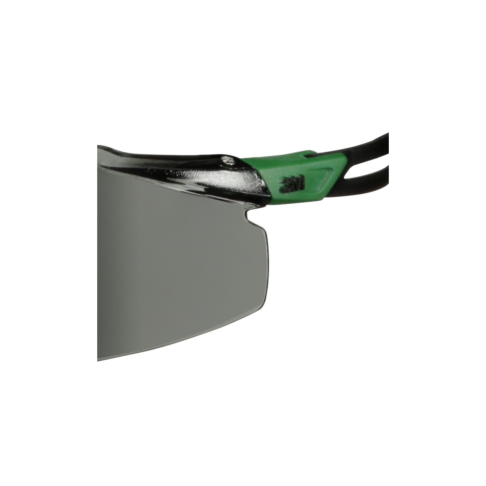 Occhiali 3M, SF530ASP-GRN-EU, Lente grigia, montatura verde/nera, non indossati