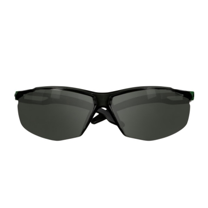Occhiali 3M, SF530ASP-GRN-EU, Lente grigia, montatura verde/nera, non indossati