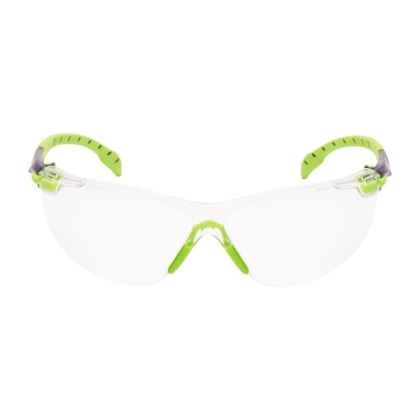 Occhiali 3M, S1201SGAF-EU, lenti trasparenti, montatura verde/nera, non indossati