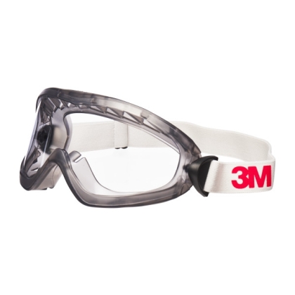 Occhiali a mascherina 3M, 2890A, serie 2890, lenti in acetato trasparente, non indossati