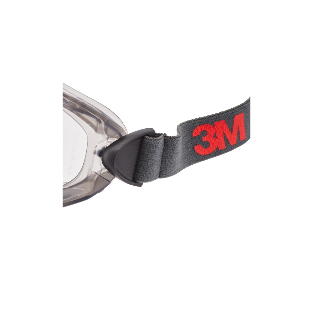 Occhiali a mascherina 3M, 2891-SGAF, lenti trasparenti, ventilazione indiretta, non indossati