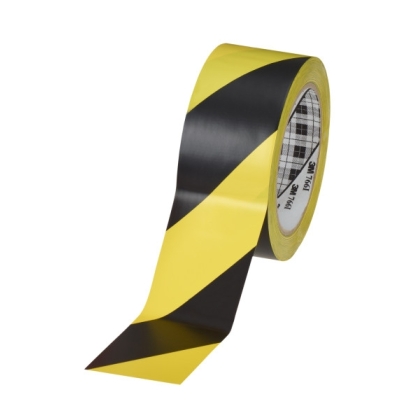 Nastro vinilico, 3M, 766, colore giallo/nero, 50 mm x 33 m