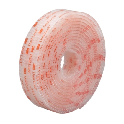 Dual Lock 3M, SJ356D, colore trasparente, 25 mm x 5 m