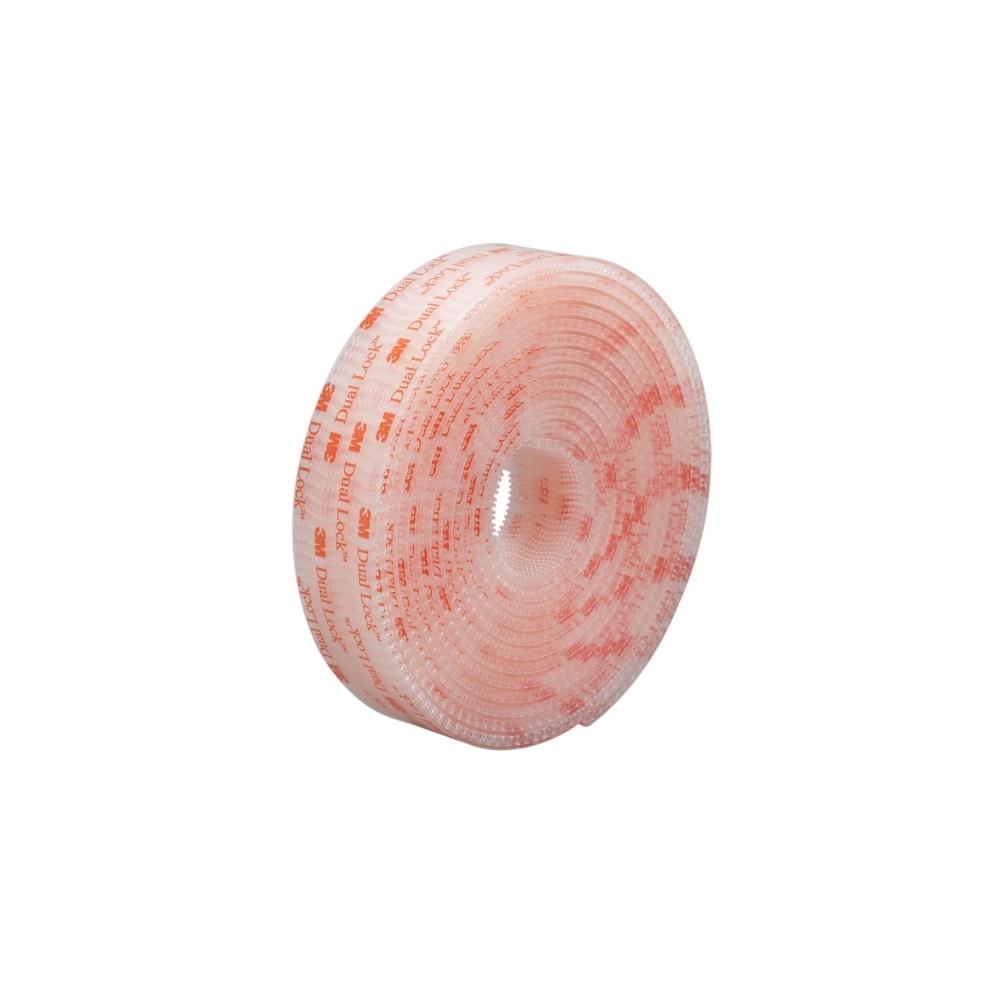 Dual Lock 3M, SJ356D, colore trasparente, 25 mm x 5 m