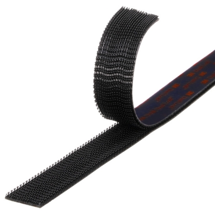 Dual Lock 3M, SJ355, colore nero, 25 mm x 5 m