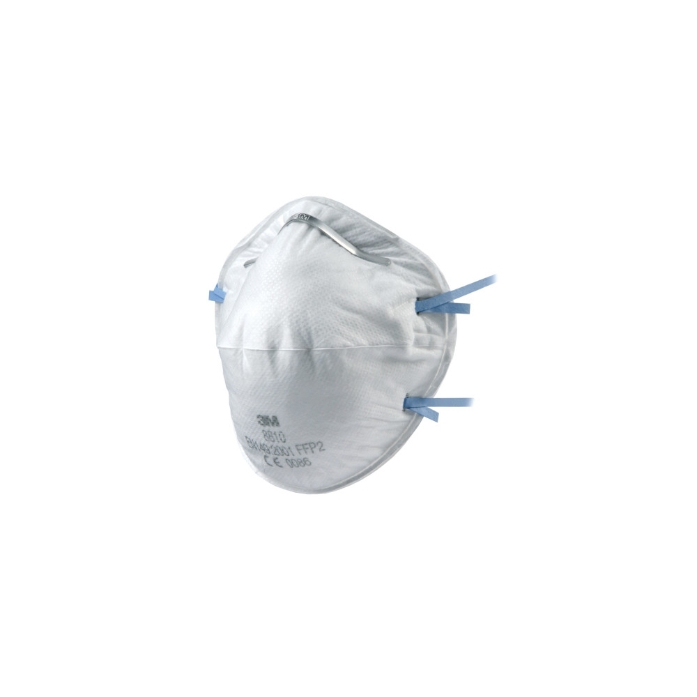 Respiratore 3M 8810, antipolvere, senza valvola, bianca, non indossata, serie 8000