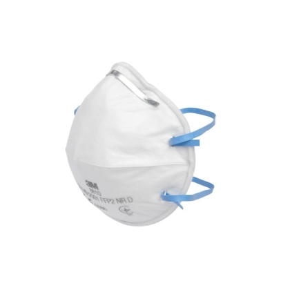 Respiratore 3M 8810, antipolvere, senza valvola, bianca, non indossata, serie 8000
