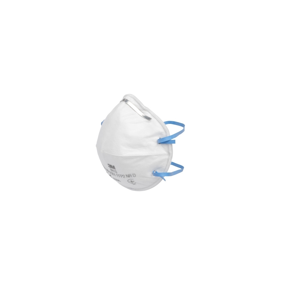 Respiratore 3M 8810, antipolvere, senza valvola, bianca, non indossata, serie 8000