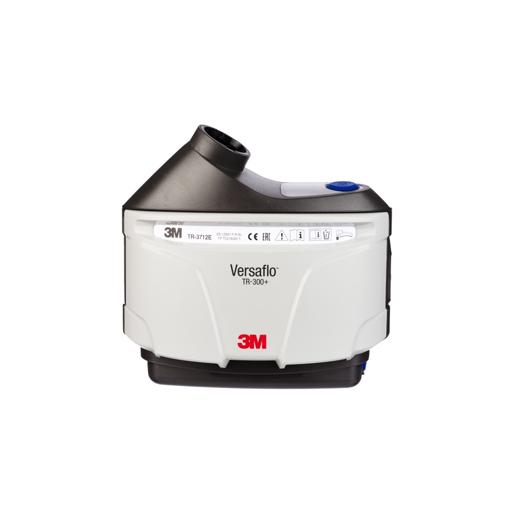 Respiratore elettroventilato, 3M, TR-302E+, Versaflo, colore nero e grigio