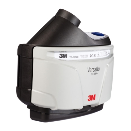 Respiratore elettroventilato, 3M, TR-302E+, Versaflo, colore nero e grigio