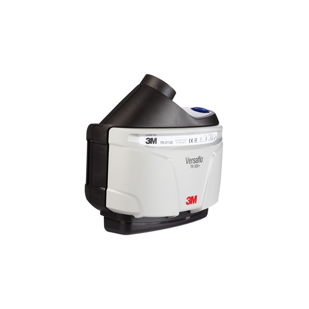 Respiratore elettroventilato, 3M, TR-302E+, Versaflo, colore nero e grigio