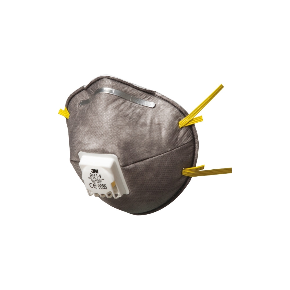 Respiratore 3M 9914 con carboni attivi FFP1