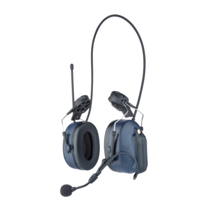 Cuffie auricolari, 3M, PELTOR, per attacco per elmetto, colore blu