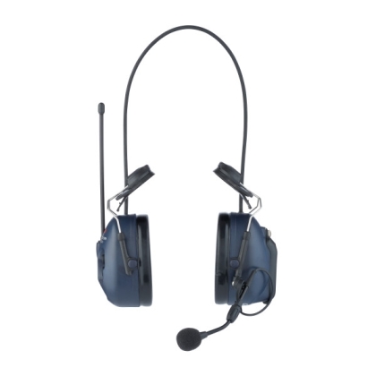 Cuffie auricolari, 3M, PELTOR, per attacco per elmetto, colore blu