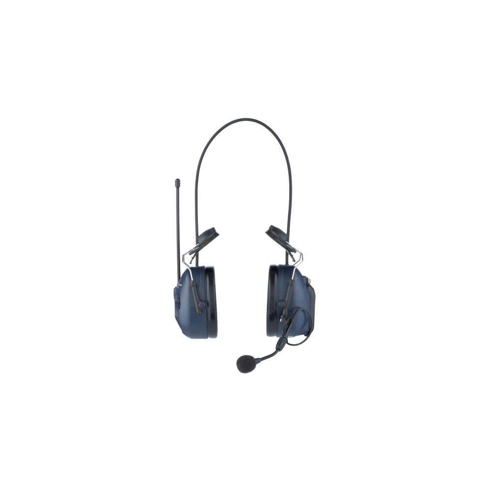 Cuffie auricolari, 3M, PELTOR, per attacco per elmetto, colore blu