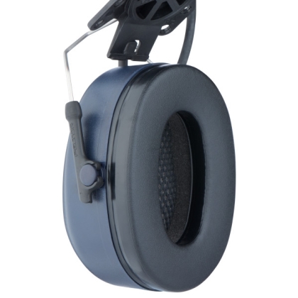 Cuffie auricolari, 3M, PELTOR, per attacco per elmetto, colore blu